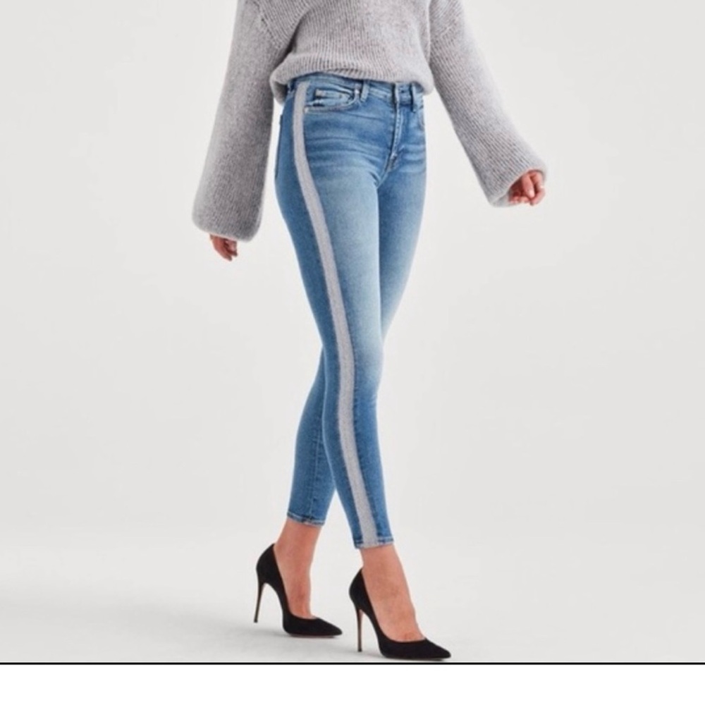 The High Waist Ankle Skinny Jeans in Luxe - Picture 7 of 7